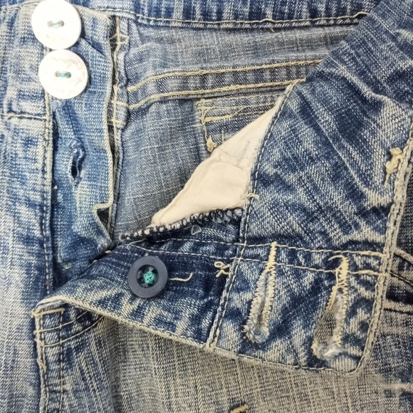 Vintage Y2K 2000s PEPE London Denim Jeans Size 26 - Picture 5 of 16